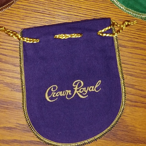 CROWN ROYAL Purple DELUXE BAG